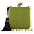 Bolsa De Mão Clutch Verde Lima Festa Casamento Formatura - Imagem 3