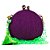 Bolsa De Mão Clutch Roxo e Verde Festa Casamento Formatura - Imagem 1