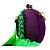 Bolsa De Mão Clutch Roxo e Verde Festa Casamento Formatura - Imagem 5