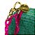 Bolsa De Mão Clutch Festa Casamento Formatura Verde e Pink - Imagem 3