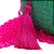 Bolsa De Mão Clutch Festa Casamento Formatura Verde e Pink - Imagem 5