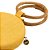 Bolsa De Mão Clutch Festa Formatura Casamento Amarela Oval - Imagem 5