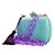 Bolsa Feminina De Mão Clutch Festa Casamento Formatura Azul Tiffany - Imagem 2