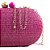 Bolsa De Mão Clutch Festa Casamento Formatura Pink Corrente Amarela - Imagem 6