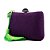 Bolsa Pequena Clutch Festa Casamento Formatura Violeta e Verde - Imagem 2