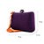 Bolsa Pequena Clutch Festa Casamento Formatura Violeta Roxo - Imagem 4