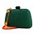 Bolsa Pequena Clutch Festa Casamento Formatura Verde Laranja - Imagem 3