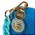 Bolsa de Mão Clutch Festa Casamento Formatura Azul Corrente - Imagem 3