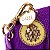 Bolsa de Mão Clutch Festa Casamento Formatura Roxo Lilás - Imagem 3