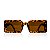 Óculos de Sol Feminino Retrô Vintage Verão Trend Retangular - Imagem 1