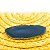 Bolsa de Mão Carteira Clutch Envelope de Palha Amarela Luxo - Imagem 6