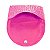Bolsa de Mão Carteira Clutch Envelope de Palha Rosa Pink Top - Imagem 4