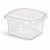 EMBALAGEM GALVANOTEK G377 QUADRADO PP 250ML - Imagem 1