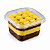 EMBALAGEM GALVANOTEK G377 QUADRADO PP 250ML - Imagem 2