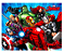 Painel Plástico Vingadores Animação 100x78cm Regina Festas - Imagem 1