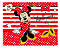 Painel Plástico Minnie Mouse 100x78cm Regina Festas - Imagem 1