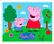 Painel Plástico Peppa Pig Clássica 100x78cm Regina Festas - Imagem 1