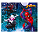 Painel Plástico Homem-Aranha Animação 100x78cm Regina Festas - Imagem 1
