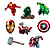 Picks Marvel Vingadores Regina Festas - Imagem 2