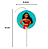 Velas Planas Pick Adesivadas Disney Regina Festas - Imagem 3