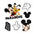 Decoração De Bolo Mickey Mouse Regina Festas - Imagem 2