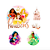 Decoração De Bolo Princesas Disney Regina Festas - Imagem 2