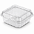 Pote Prafesta Mini Doce Quadrado Articulado 130ml C/10 - Imagem 1