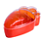 Cake Box Cenoura Bicolor Com Tampa 750ml BlueStar - Imagem 1