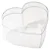 Cake Box Coração Transparente Com Tampa 750ml BlueStar - Imagem 1