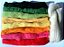 Kit de feltragem com 16 tiras coloridas - Imagem 1