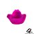 Chapéu Cowboy Camurça- Pink - Imagem 1