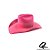 Chapéu Cowboy Camurça-Rosa - Imagem 2