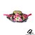 Chapéu de Palha com Tecido Colorido Festa Junina Feminino- Laço Rosa - Imagem 1
