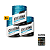 3 Creatinas Shark PRO 300G + Pré - treino Bone Crusher 300g Black Skull Grátis - Imagem 1