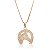 Colar country ferradura cavalo - Imagem 1