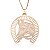 Colar country ferradura cavalo - Imagem 1