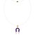 Choker pingente ferradura nylon - Imagem 1