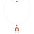 Choker pingente ferradura nylon - Imagem 3