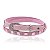 Bandinha para chapéu com strass rosa - Fita chapéu - Imagem 1