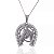 Colar ferradura cavalo strass - Imagem 2
