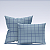 Almofada Grid azul - Imagem 1