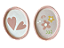 Prato decorativo Flores oval - Imagem 2
