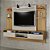 HOME STATUS SUSPENSO 2,17M C/SUPORTE P/TV ./CINAMOMO / OFF WHITE - Imagem 1