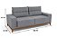 SOFA COSMO - 1,88 DE LARGURA - LINHO CINZA - Imagem 4