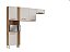 COZINHA COMPACTA JUMA 2,10MT (910) - ATACAMA/OFF WHITE - Imagem 1