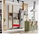 COZINHA COMPACTA JUMA 2,10MT (910) - ATACAMA/OFF WHITE - Imagem 3