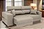 SOFA 3L LONDRES 2,12MT RETRATIL RECLINAVEL TECIDO T04 - VELUDO - Imagem 1
