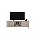 BANCADA DJ ATLAS 2P 2,18MT C/VD PES METAL ./OFF-WHITE - Imagem 4