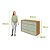 COMODA LOPAS LOOP 8GVT 1,52MT S/PES ./AMENDOA CLEAN/SALVIA - Imagem 2