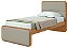 CAMA SOLTEIRO LOPAS LOOP 90CM TC BOU SALVIA ./AMENDOA CLEAN - Imagem 3